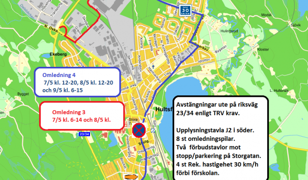 Omledning-Hultsfred