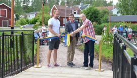 Simon Råsbacken, Lars Rosander och Åke Nilsson